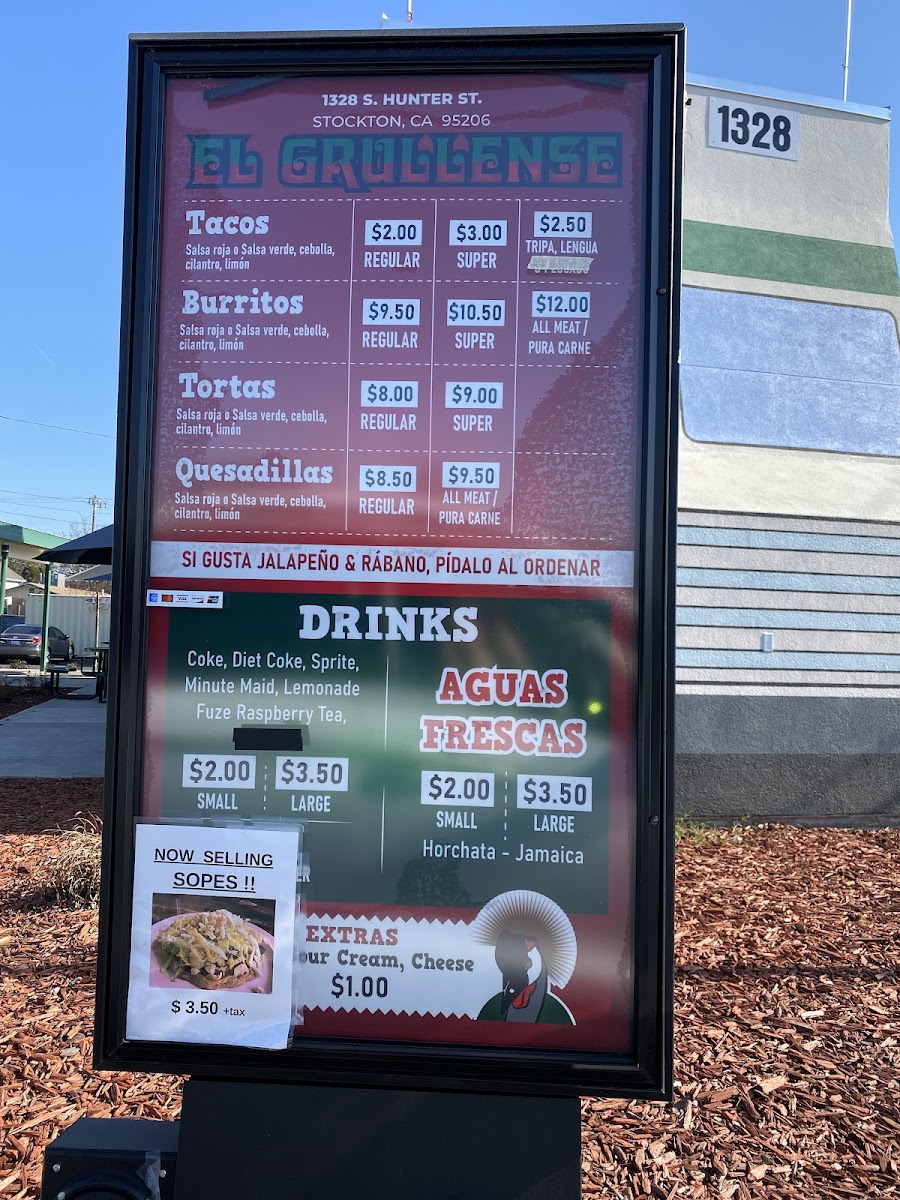 El Grullense Taco Truck Menu - Image 2